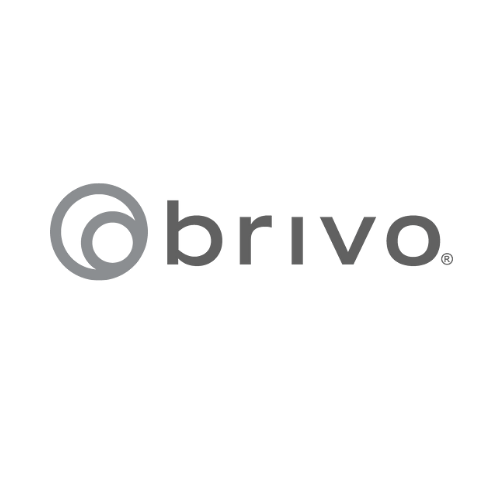 brivo logo grayscale